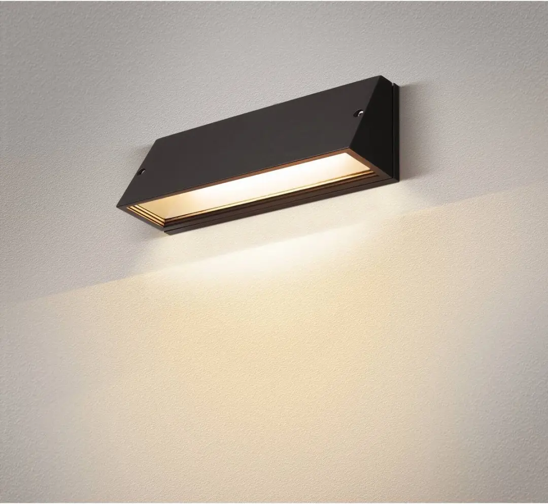 SLV Pema Buiten Wandlamp 16W - Zwart