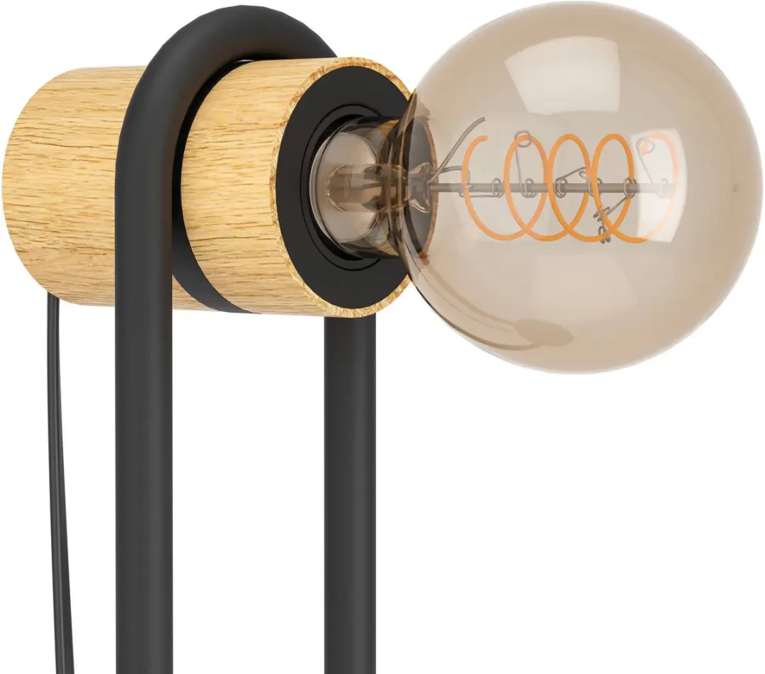 Eglo Chieveley Tafellamp 8,5 cm - Zwart - afbeelding 4 van 6