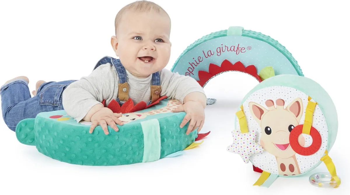 Sophie de Giraf Activity Wheel - Babyspeelgoed 9 Speelelementen - Meerkleurig