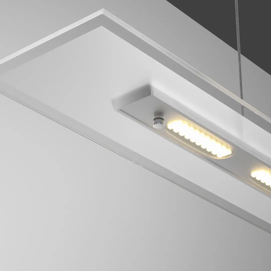 Monzana Sammvaer LED Hanglamp - 3000K - Satijn Nikkel