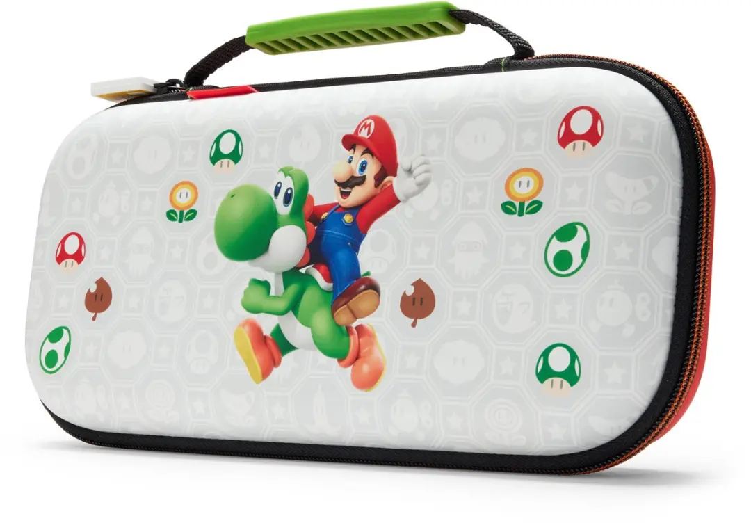 POWERA Beschermhoes Nintendo Switch 2 Mario & Yoshi - Lichtgrijs