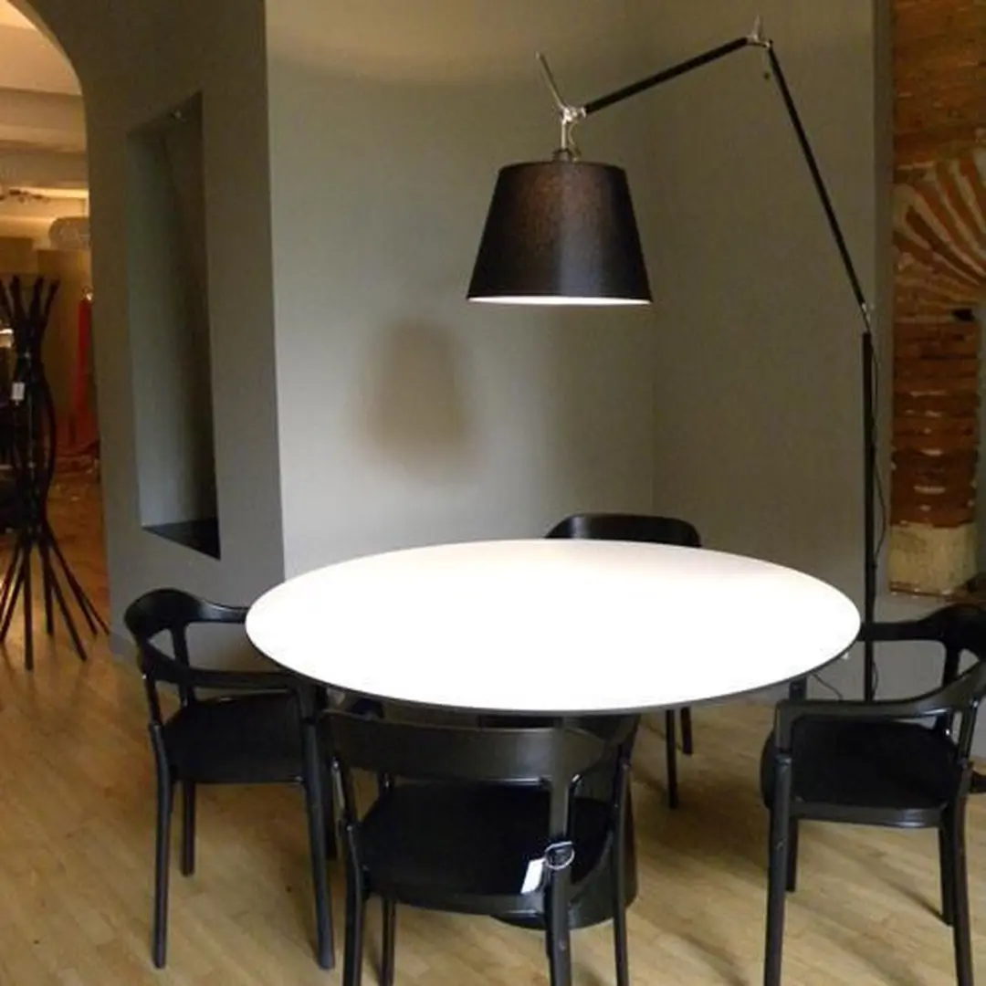 Artemide Tolomeo Mega Vloerlamp - Zwart - Ø32cm