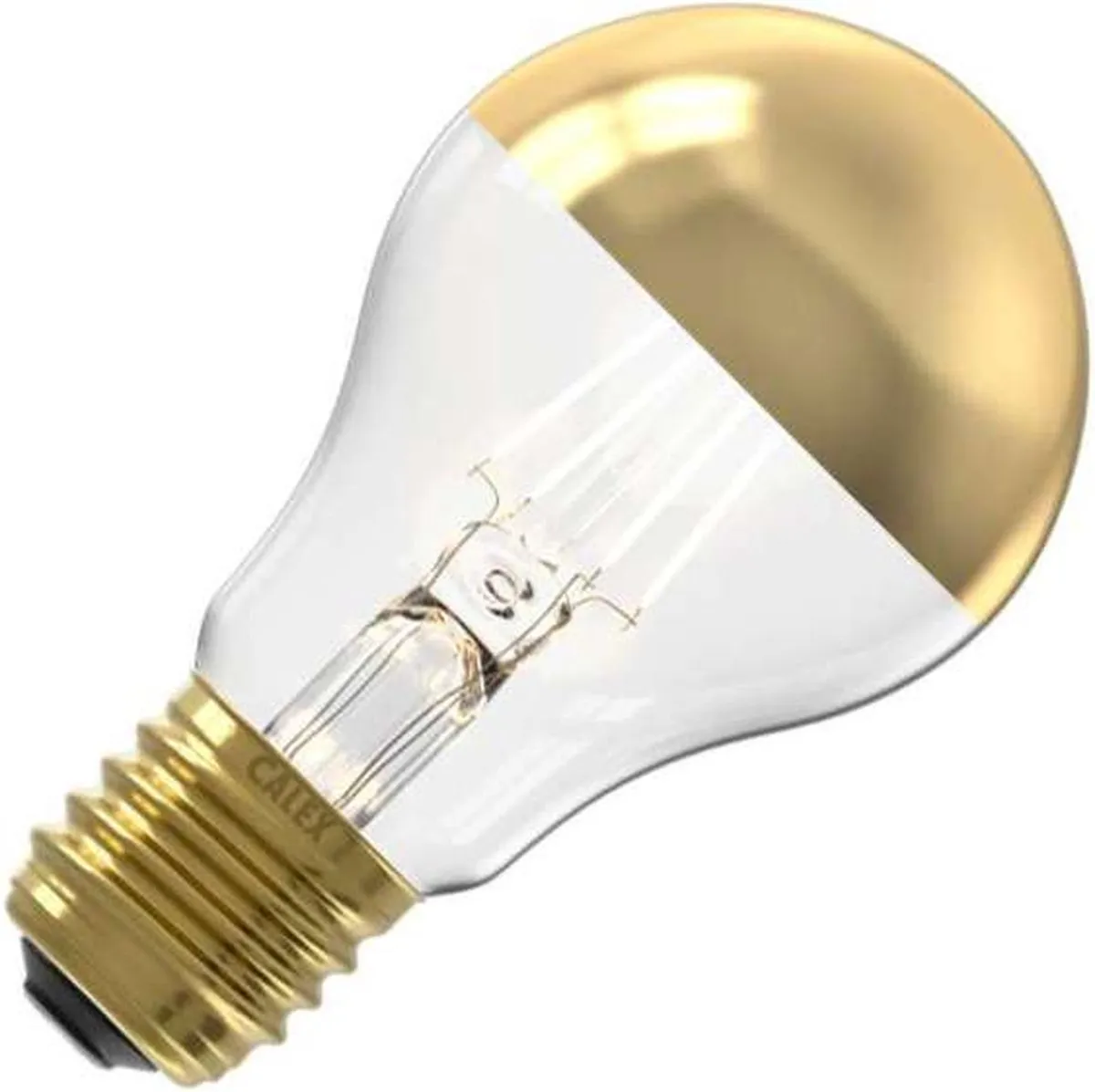 Calex Standard Top Mirror E27 180 Lumen - Goud - afbeelding 6 van 6