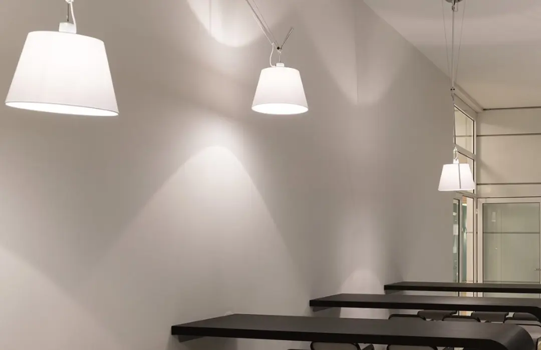Artemide Tolomeo Decentrata Hanglamp Ø32cm - Perkament