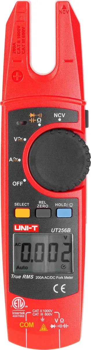 UNI-T UT256B Klemmeter 200A True RMS