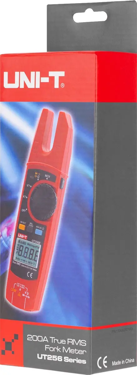 UNI-T UT256B Klemmeter 200A True RMS - Rood