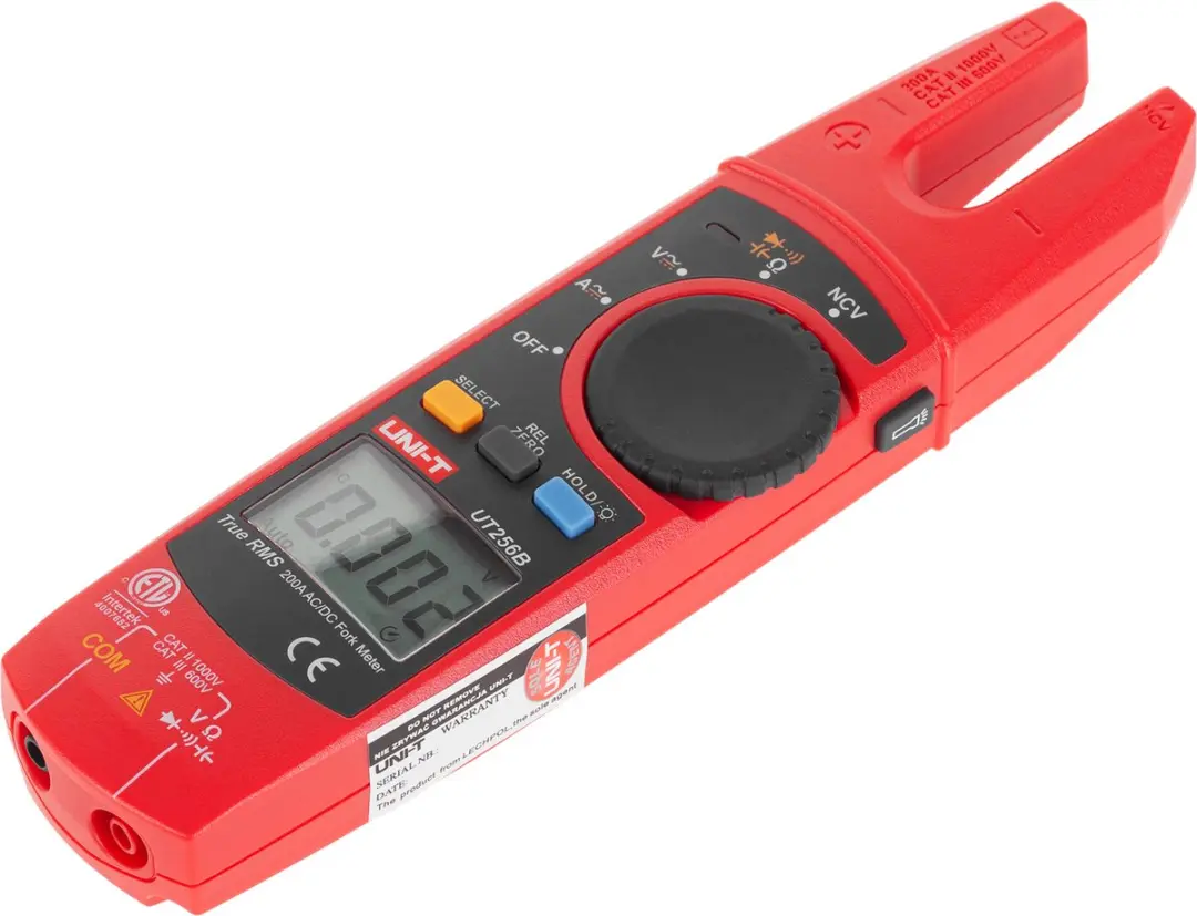 UNI-T UT256B Klemmeter 200A True RMS - Rood