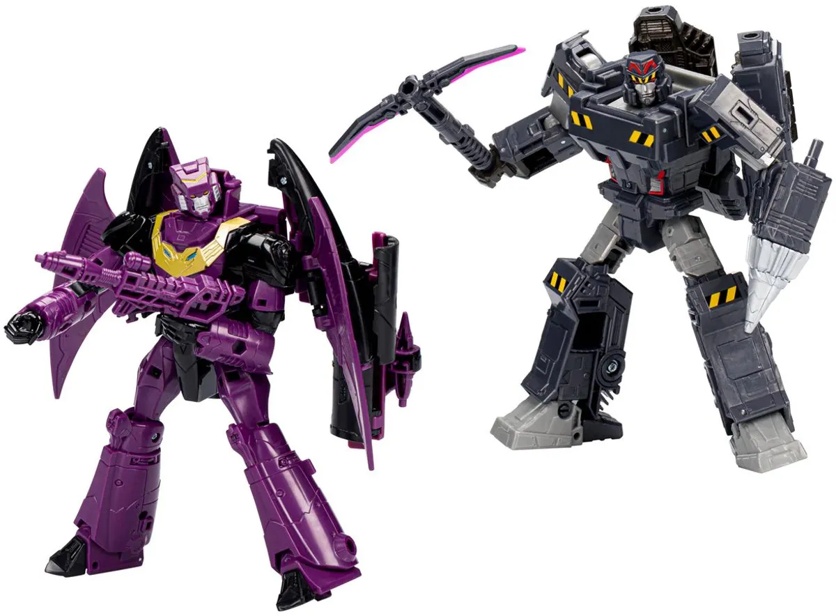 Hasbro Transformers Legacy Evolution Senator Ratbat & Miner Megatron - Multi