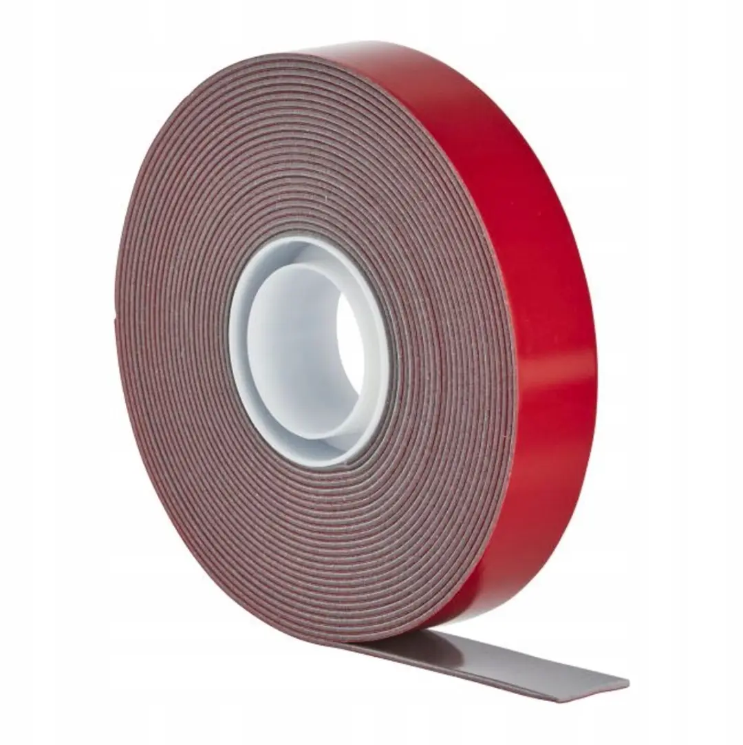 3M Scotch Dubbelzijdige Buitentape 19mm x 5m - Rood/Zwart