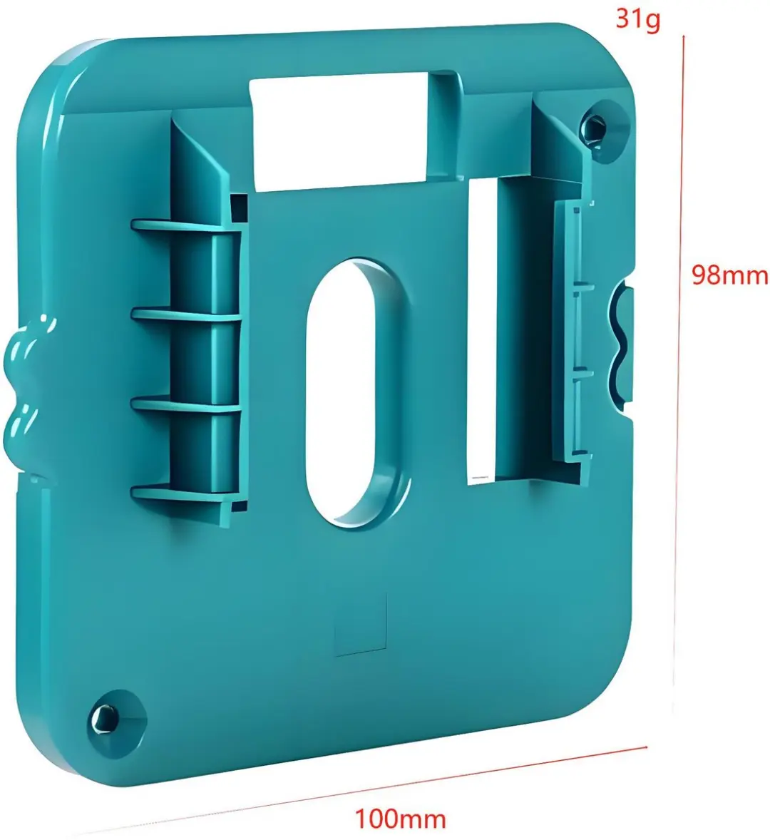 ECTEATOY Accuhouder Makita 18V - 5 Stuks - Blauw