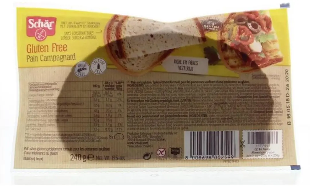 Schar Pain Campagnard 200g