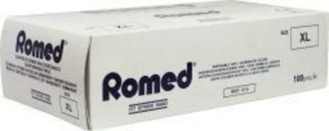Romed Vinyl Handschoenen Gepoederd 100 Stuks XL
