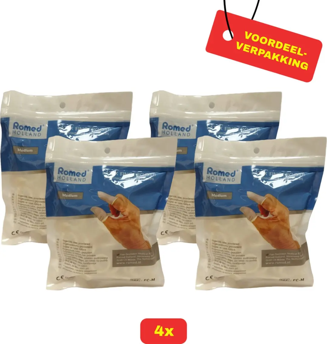 Romed Vingercondooms Latex M