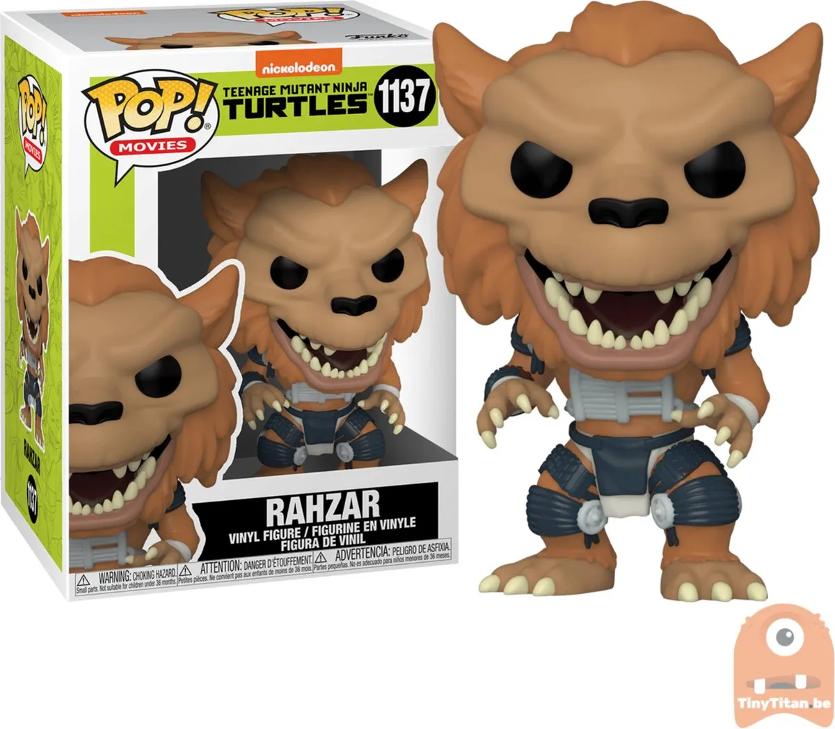 Funko Teenage Mutant Ninja Turtles POP! Movies Rahzar - 9cm - Multicolours