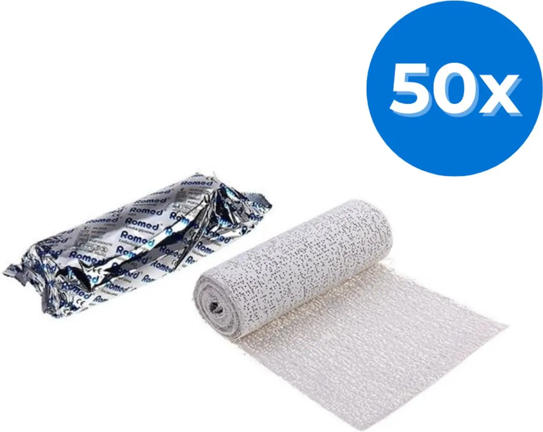 Romed Gipsverband 5cm x 3m - 50 Stuks