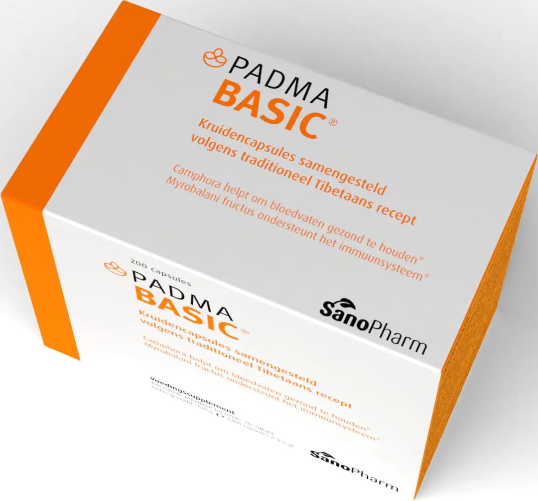 Sanopharm Padma Basic 200 Capsules - Tibetaanse Kruiden