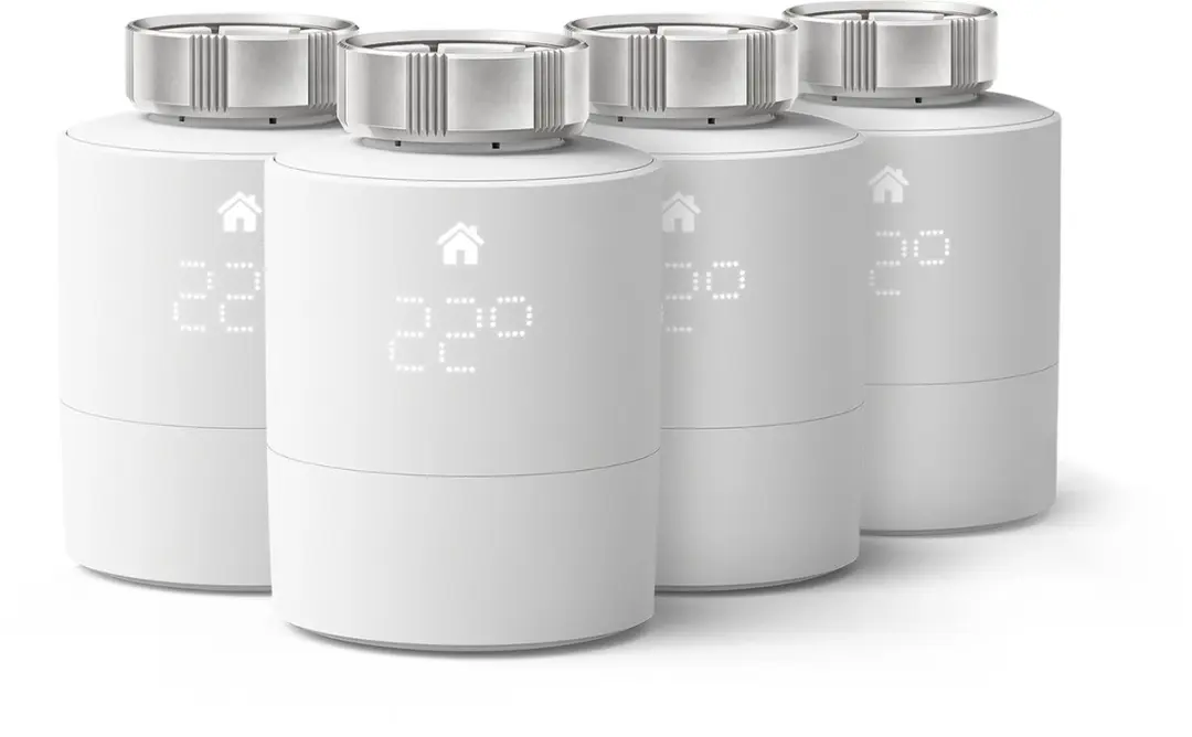 Tado Add On Smart Radiator Thermostat - Quattro Pack - 4 Stuks