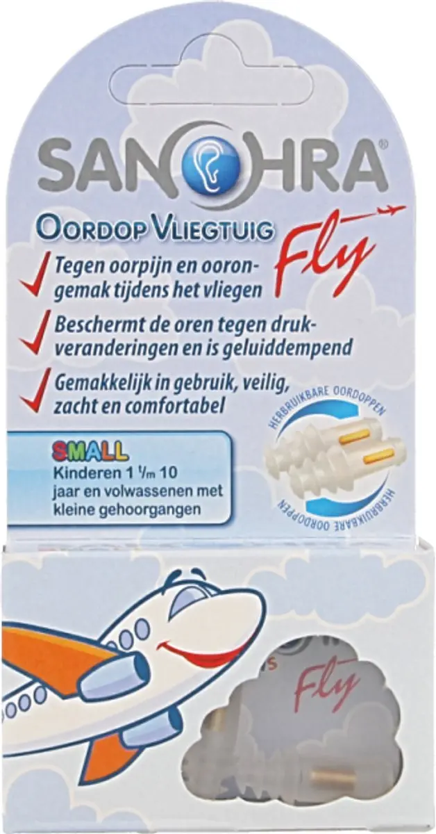 Sanohra Vliegtuig Oordoppen - Kinderen - 2 Stuks
