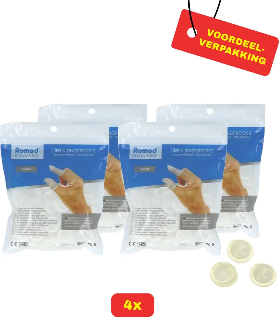 Romed Vingercondooms Latex S