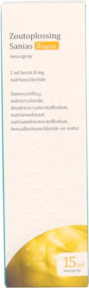 Sanias zoutoploss.neusspr.8mg 15 ml