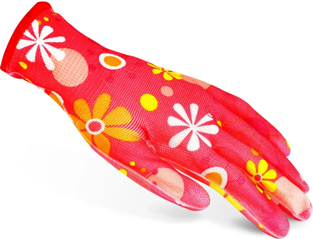 Handy Werkhandschoenen Dames Maat M - 12 Stuks - Meerkleurig