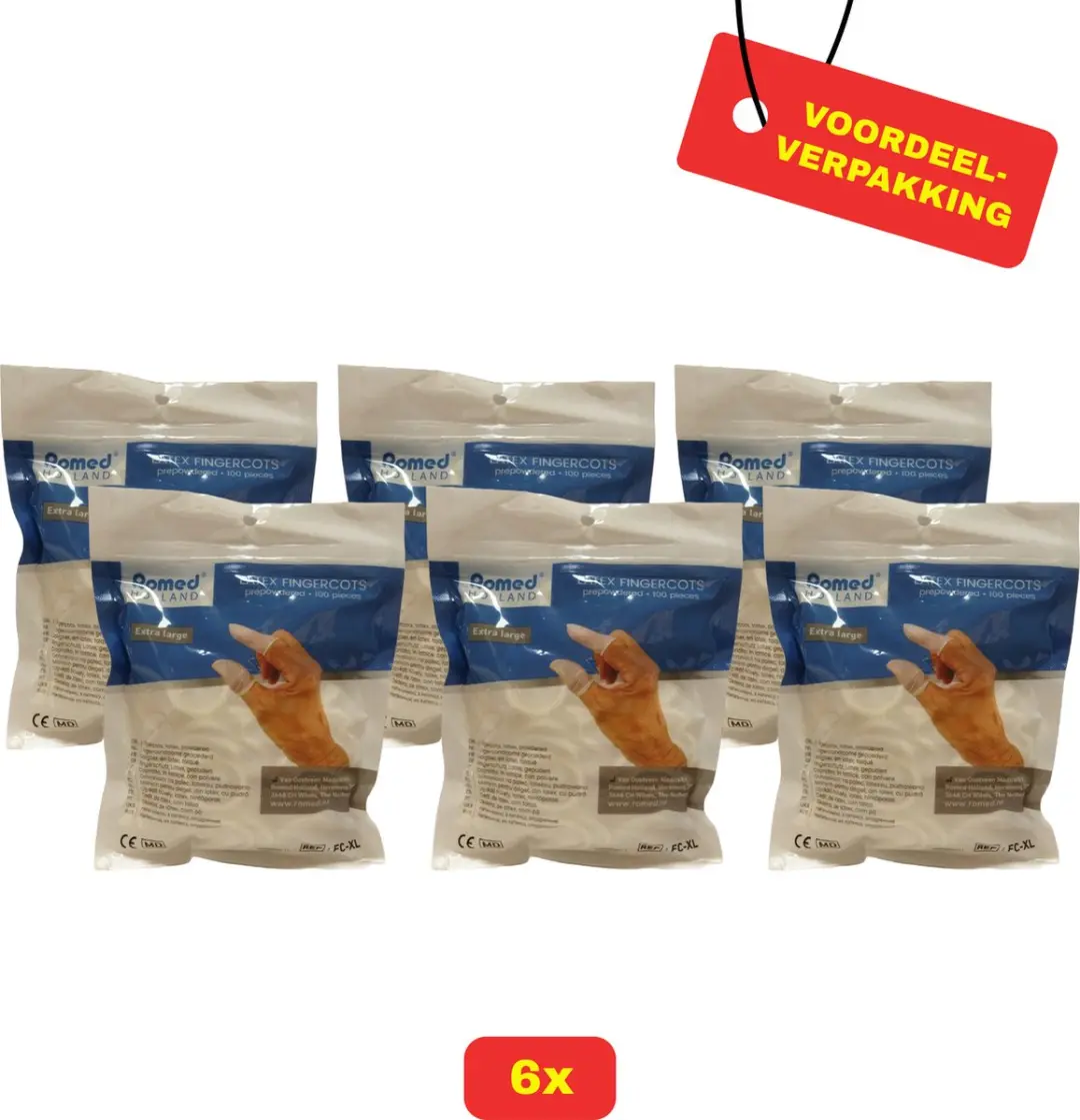 Romed Vingercondooms Latex XL