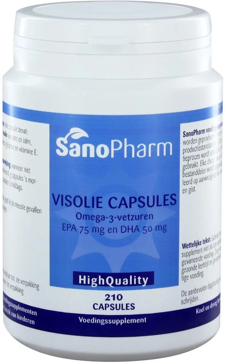 SanoPharm Visolie capsules - 210 capsules