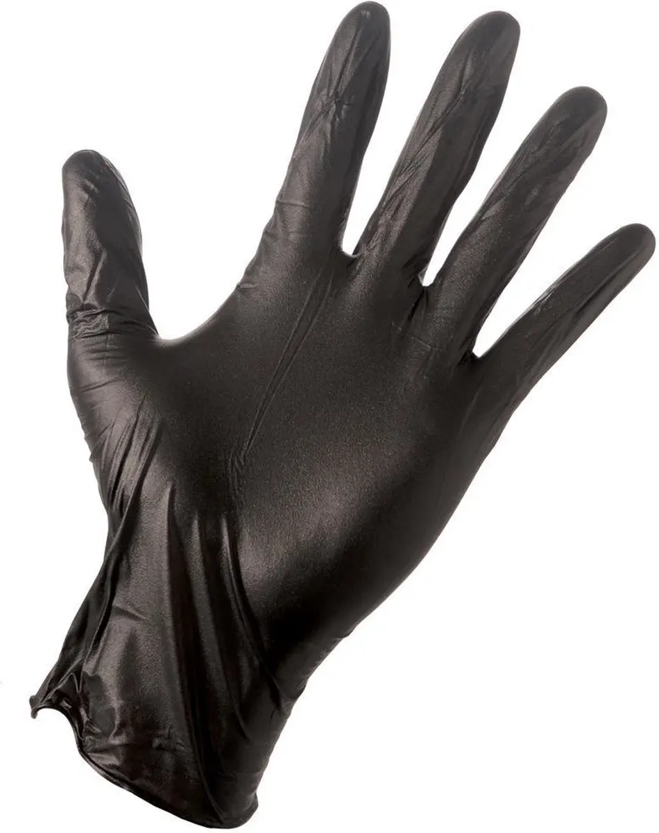 Romed nitril handschoenen zwart
