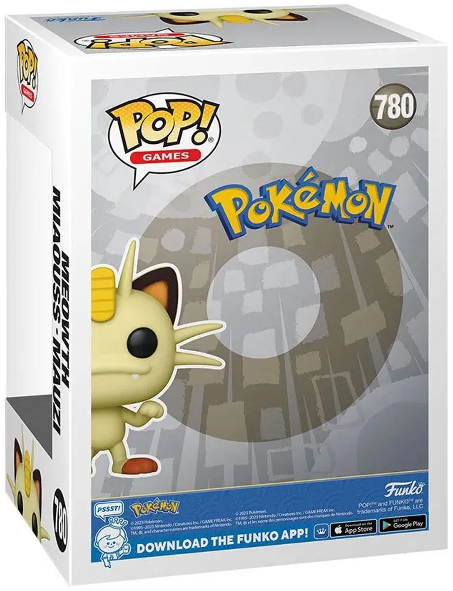 Funko Pop Pokémon Meowth 74630 - Verzamelbaar Figuur - Multi