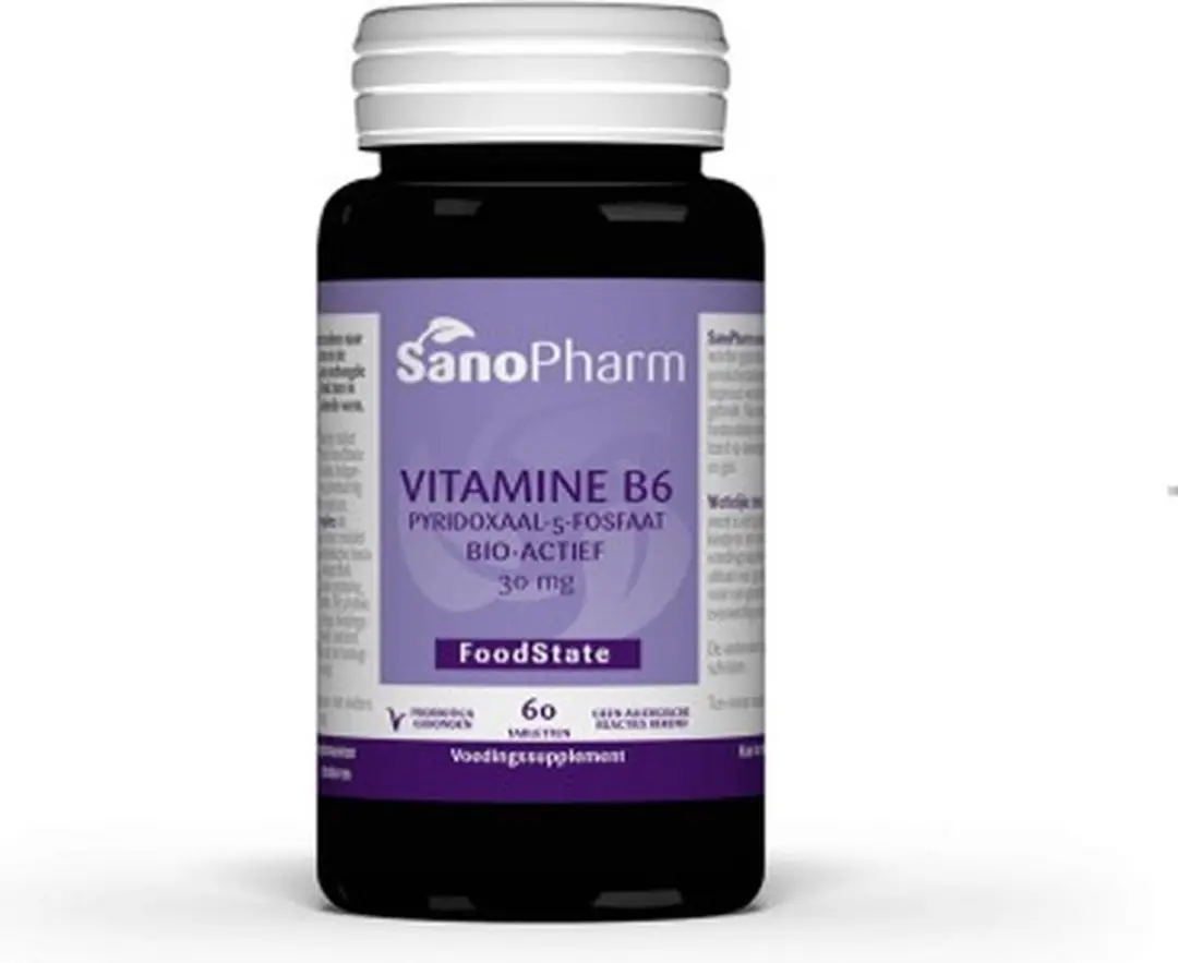 Sanopharm Vitamine B6 20mg - 60 Tabletten