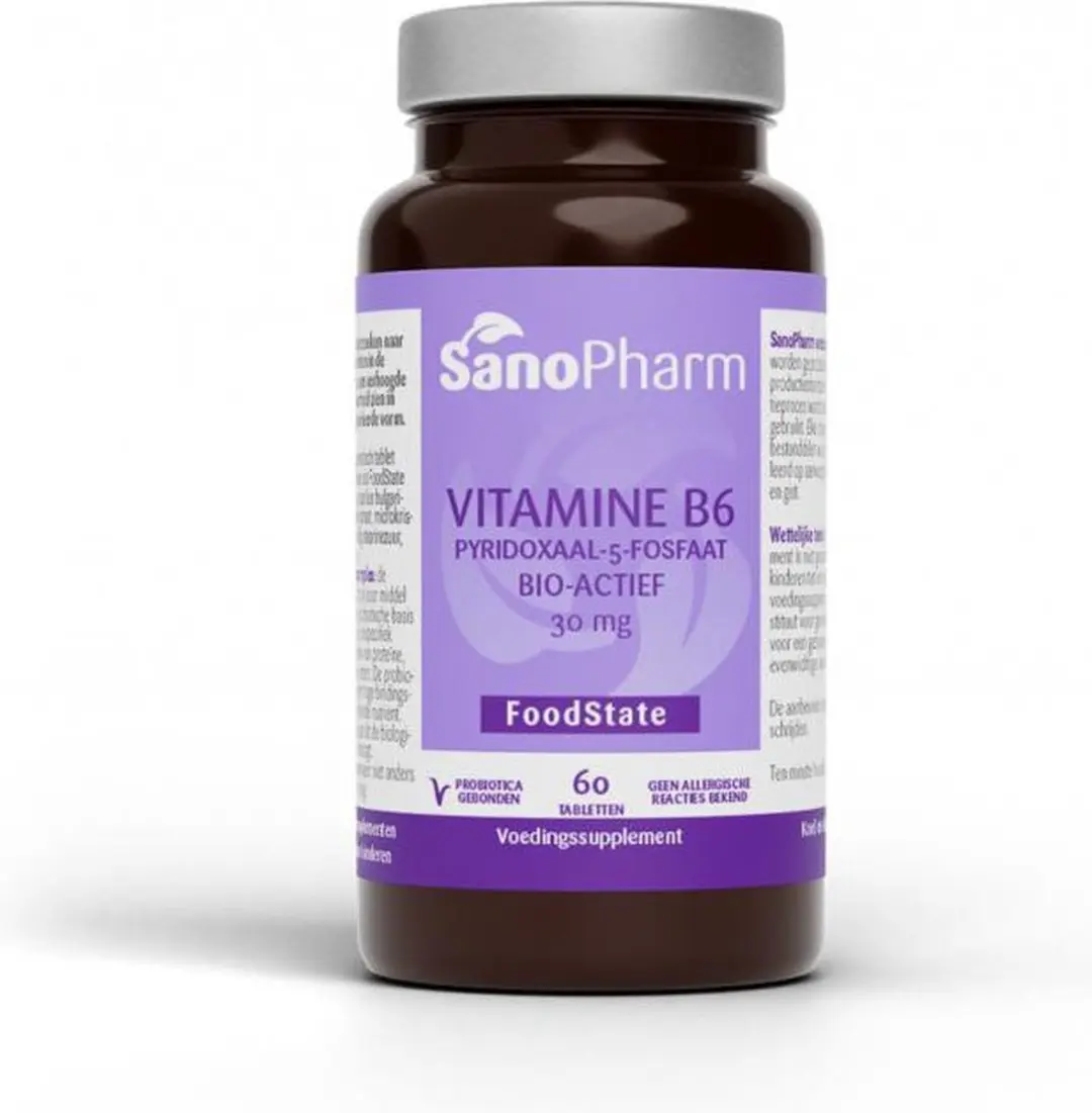 Sanopharm Vitamine B6 20mg - 60 Tabletten