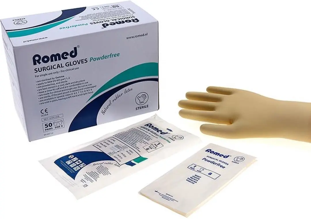 Romed Latex Handschoenen Maat 7.0