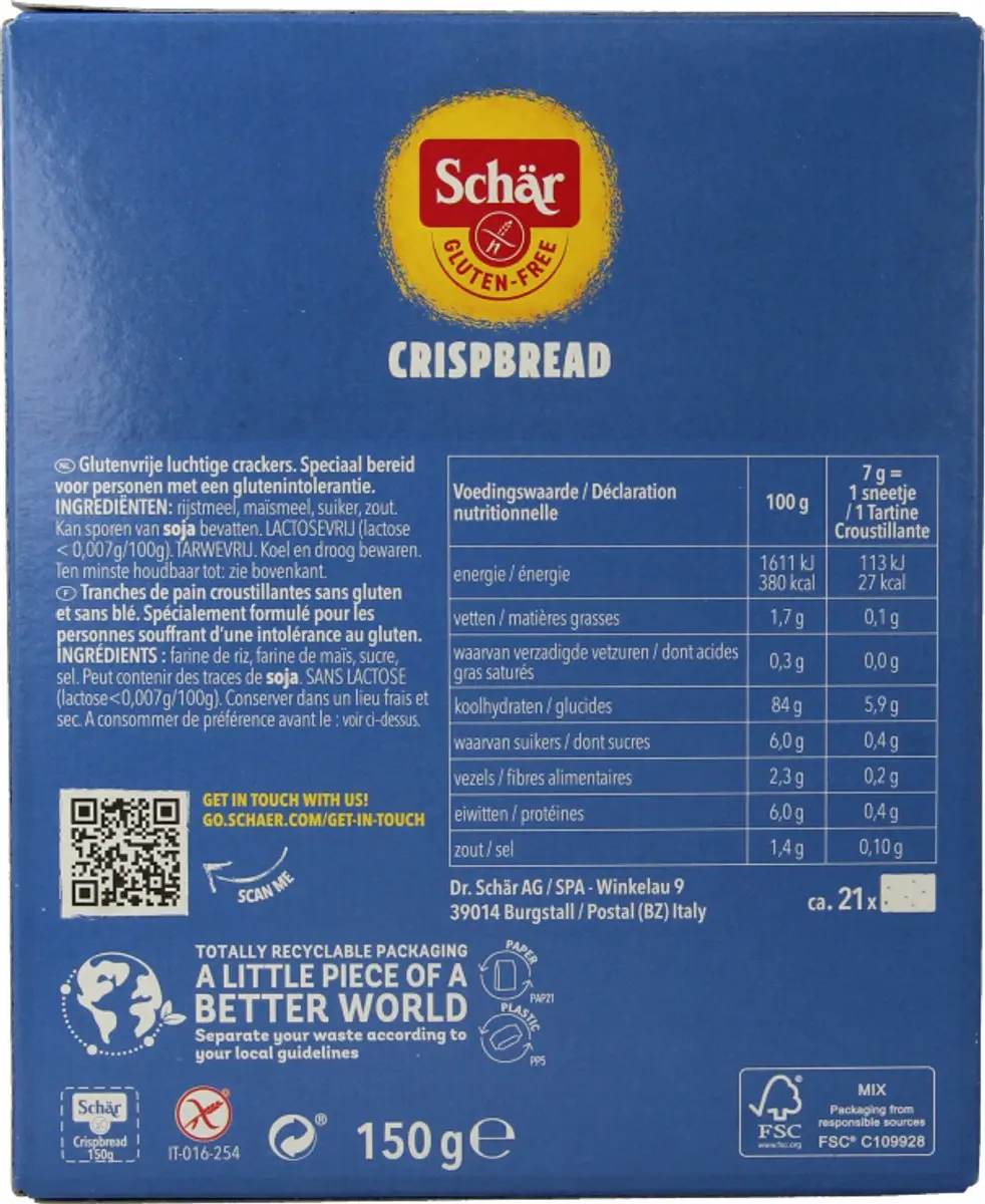 Schar Fette Croccanti Glv