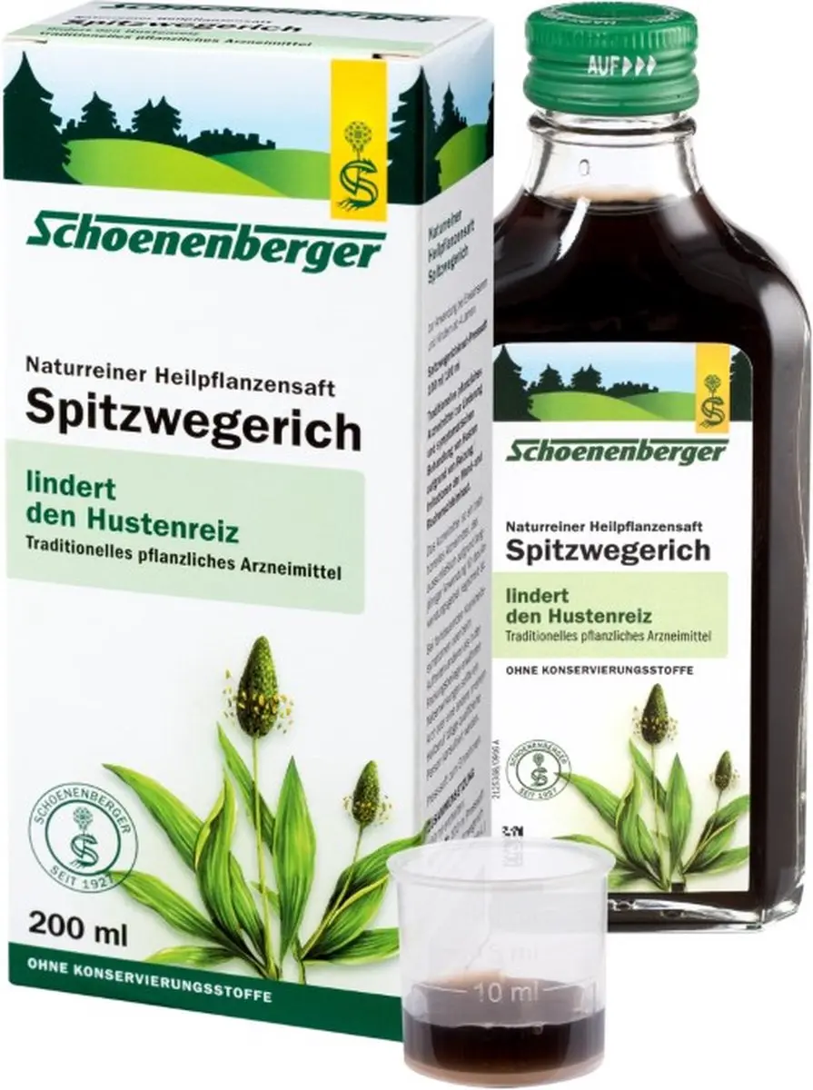 Salus Biologisch Weegbree Sap 200ml