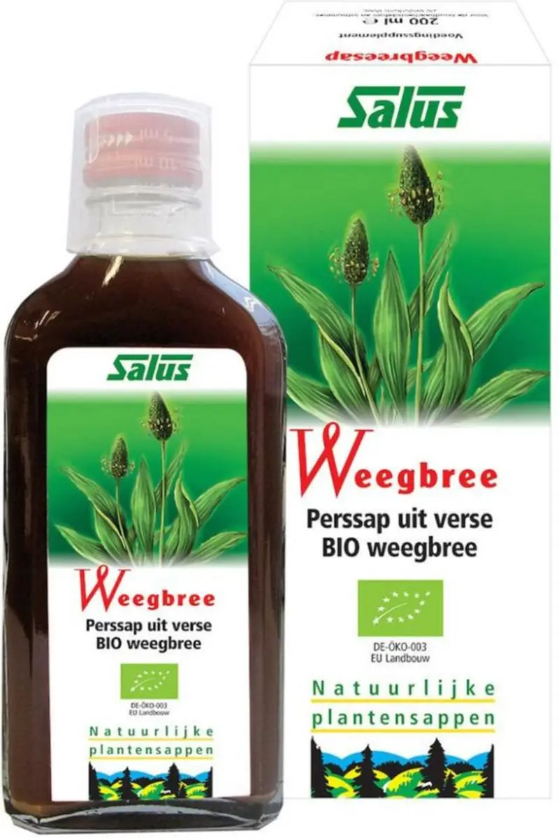 Salus Biologisch Weegbree Sap 200ml
