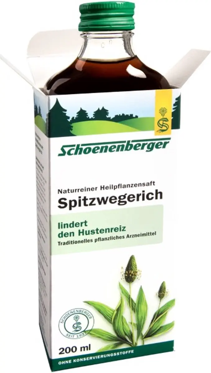 Salus Biologisch Weegbree Sap 200ml