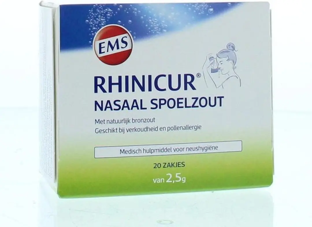 Rhinicur Neus Spoelzout 20 Stuks - 2.5ml