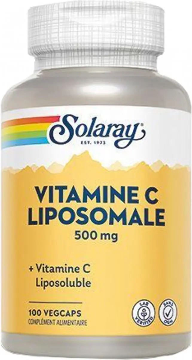 Solaray Vitamine C Liposomaal 500mg