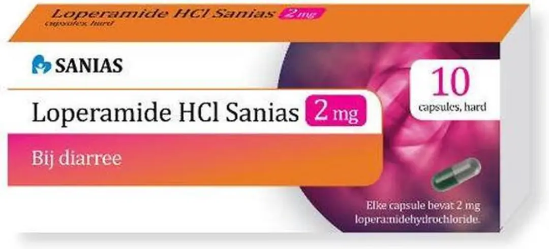 Sanias Diarreeremmer Loperamide 2mg - 10 Capsules
