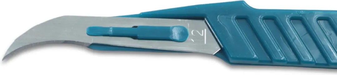 Romed Scalpelmesjes nr.12 met handvat - 10 Stuks