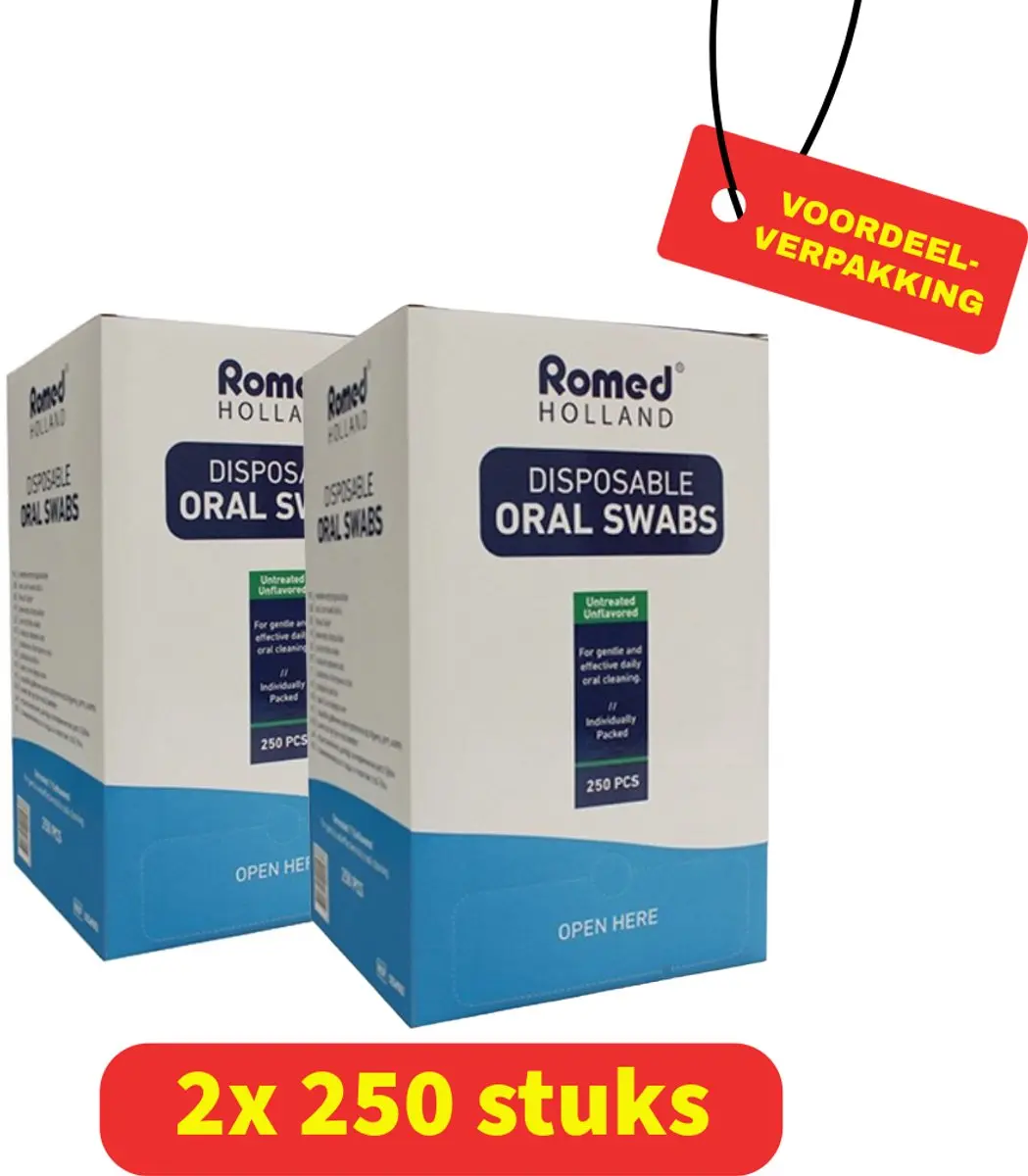 Romed Mondverzorgingsswabs