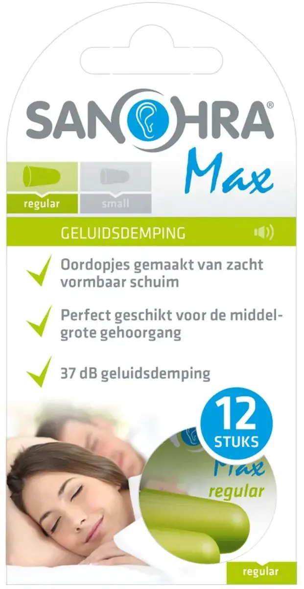 Sanohra Max foam oordoppen 6 paar