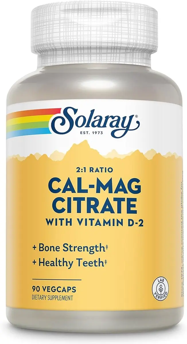 Solaray Calcium Magnesium Citraat 2:1