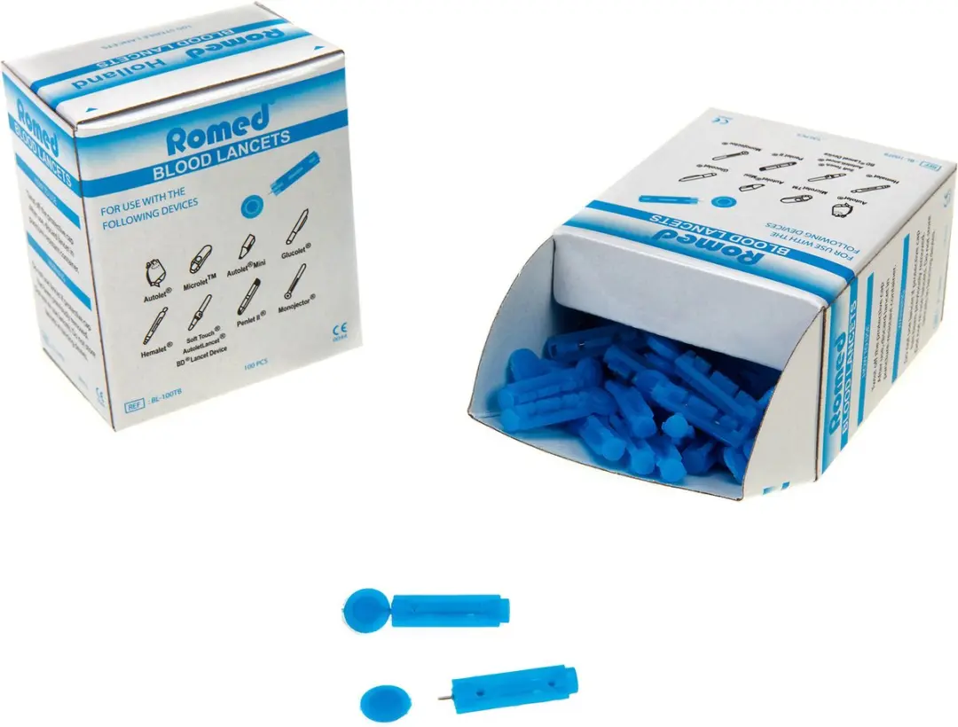 Romed Bloedlancetten 1000 Stuks