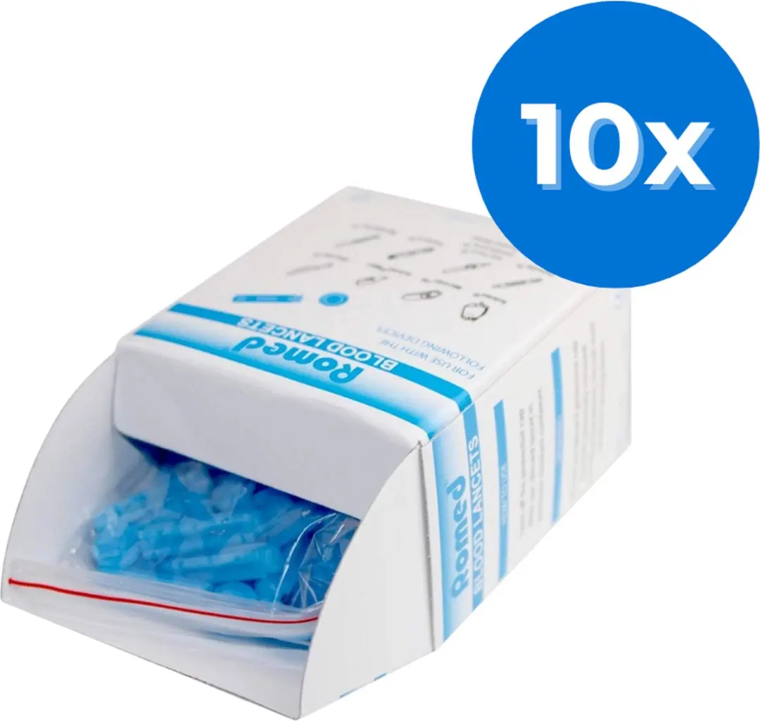 Romed Bloedlancetten 1000 Stuks