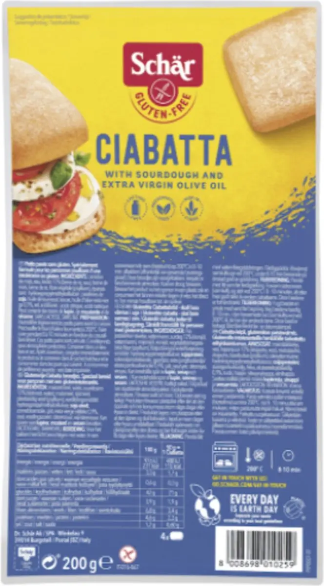 Schar Ciabatta Voorgebakken