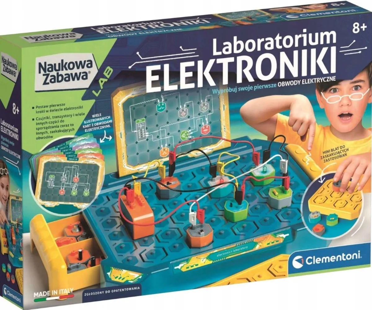 Clementoni Electronimanomoria Elektronica Bouwset