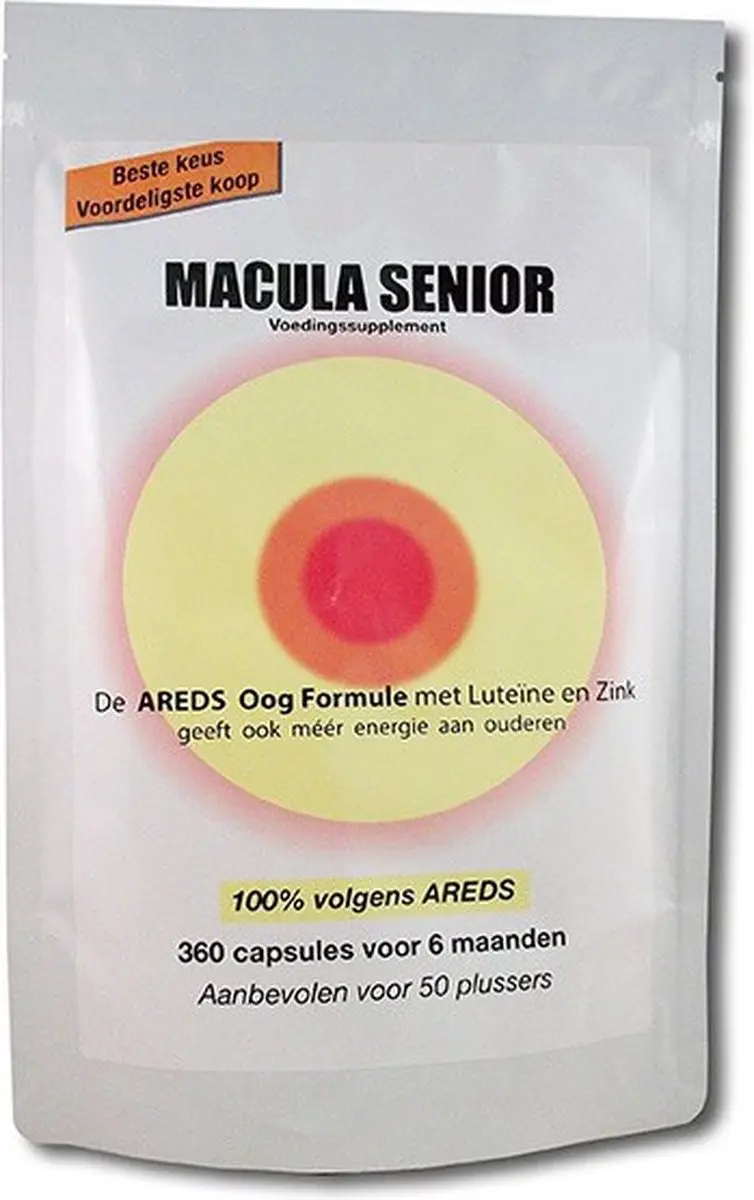 Sanmed Macula senior 360 Vegetarische capsules