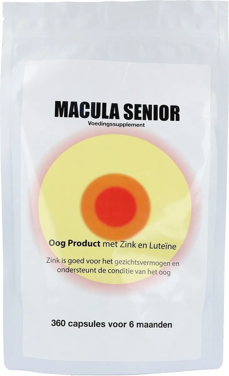 Sanmed Macula senior 360 Vegetarische capsules