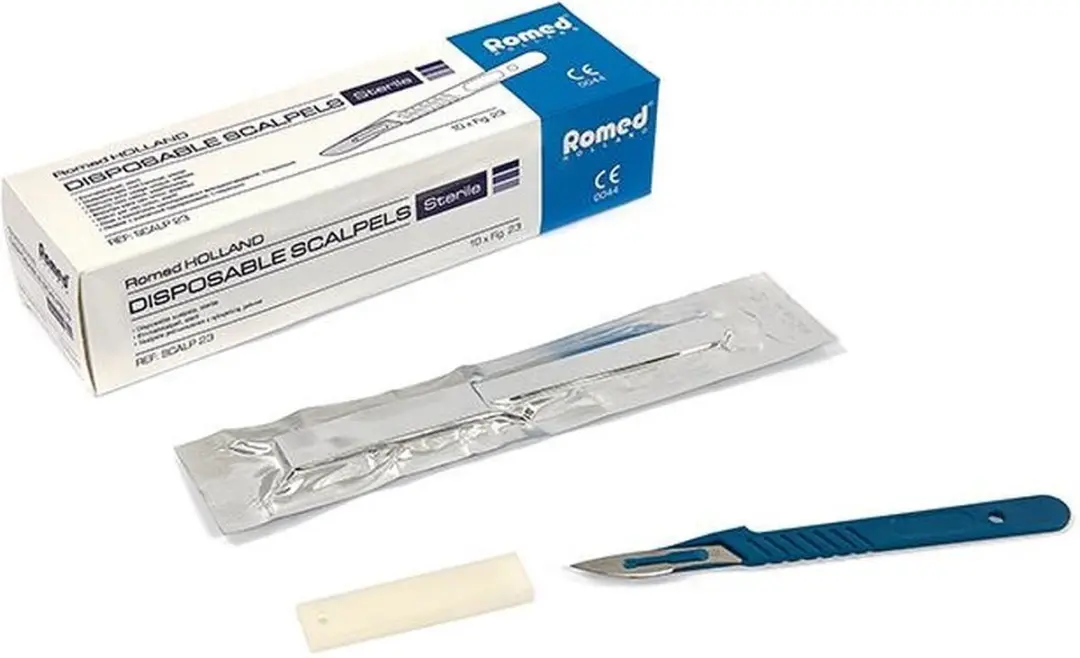 Romed scalpelmesjes met handvat nummer 11 Romed